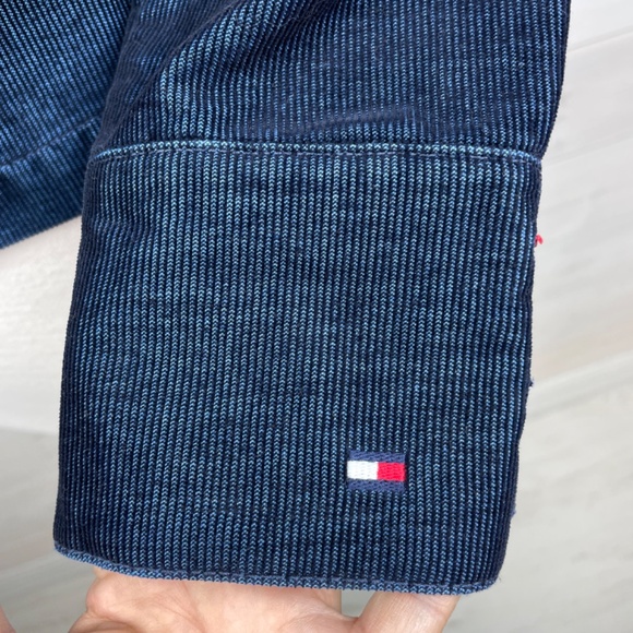 Vintage Tommy Hilfiger Blue Corduroy Jacket - Picture 3 of 8